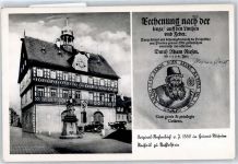 96231 W8623 Staffelstein , Oberfr - Rathaus, Denkmal