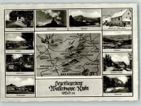 W6412 Wasserkuppe , Kr Fulda Segelfliegerberg Fuldaquelle Gersfeld Heidelstein Milseburg Gasthof zur Fulda-Quelle Fuldatal Kreuzberg-Kloster Guckaisee Mehrfachaufnahme Landkarte