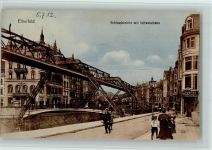 W5600 Elberfeld Schlossbleiche mit Schwebebahn Schwebebahn