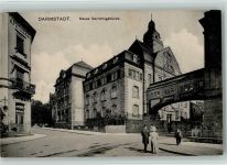 W6100 Darmstadt Gerichtsgebäude ca 1912 AK Gericht