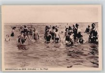 Benerville-sur-Mer Badeleben Bademode 1930