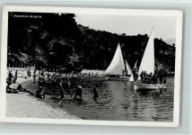Budva 1938 - Schwimmschule Mogren Segelboote