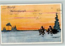 WK I Kinder in Uniform - Weihnachten Hoffmann, Ad.