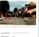 26486 W2946 Wangerooge , Nordseebad FOTO KEINE AK Zedeliusstraße Foto montiert auf Karton