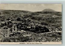 Nazareth - Gesamtansicht mit Mt. Tabor