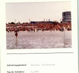 27472 W2190 Duhnen FOTO KEINE AK Foto montiert auf Karton