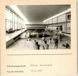 25761 W2242 Büsum FOTO KEINE AK Wellenbad Innenaufnahme Foto montiert auf Karton