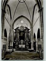 33428 W4834 Marienfeld , Stadt Harsewinkel - Kirche Innenaufnahme Altar