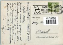 Schweizer Pfadfinder - Humor - Feuerstelle Pfadfinder 1956 Künstlerkarte