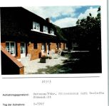 25938 W2270 Oevenum FOTO KEINE AK Friesenhaus Hark Roeloffs Südansicht Foto montiert auf Karton
