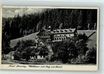 Bad Reinerz Duszniki Zdroj - Waldhaus mit Lug ins Land