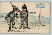 Anti Deutschland Militär Humor WK I
