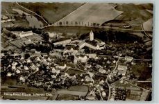 85298 W8069 Scheyern - Luftaufnahme Heilig-Kreuz-Kloster