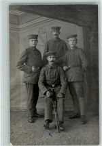W7890 Tiengen , Hochrhein Josef Albusch Gruppenfoto Privatfoto (Militär)