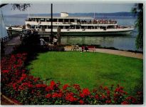 82402 W8124 Seeshaupt - Motorschiff Bayern Rückseite mit Abschürfungen bzw Kleberesten