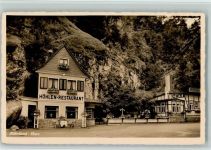 38875 O3725 Rübeland b Blankenburg, Harz - Höhlen-Restaurant mit Felsengrotte