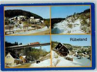 38875 O3725 Rübeland b Blankenburg, Harz - Eisenbahn Winter