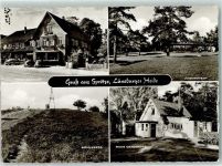 21244 W2110 Sprötze Gebrauchsspuren Rückseite mit Abschürfungen und Kleberesten Heins Gasthof Jugendheim Brunsberg Haus Osterberg