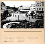 26486 W2946 Wangerooge , Nordseebad FOTO KEINE AK Zedeliusstraße Foto montiert auf Karton