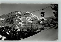 Lenk im Simmental Sesselbahn Lenk-Betelberg mit Wildstrubel Sessellift