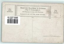 Bundeskarte Nr. 32 sign. Wilke "Deutsche Volkslieder" Bund der Deutschen in Böhmen Gebrauchsspuren