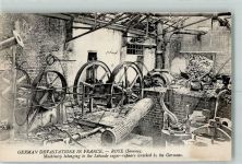 80700 Roye - Fabrik zerstört WK I