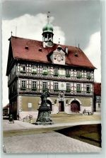 96231 W8623 Staffelstein , Oberfr - Rathaus Denkmal