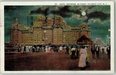 Atlantic City 1925 - Mondschein, Hotel Traymore by Night