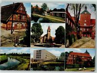 21423 W2090 Winsen Luhe - Kreishaus Schloßhof Schloß Fachwerkhaus
