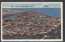 34200 Sete AK mit Leporello Cie des Arts Photomecaniques