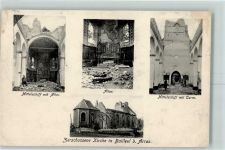 61160 Bailleul 1915 - Kirche Feldpost WK I