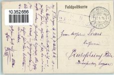 61160 Bailleul 1915 - Kirche Feldpost WK I