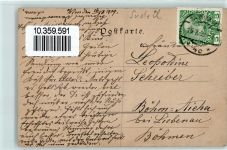 Letovice Lettowitz 1909 - Schloss Kalnocky