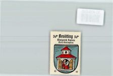 84524 W8265 Neuötting - Vignette Wappen Kaffee Hag ca 1920-1940
