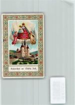 W8069 Maria Zell Andenken an Maria Zell Verlag von Gregor Fischer Insbruck Heiligenbild Lithographie