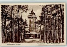 15569 O1255 Woltersdorf b Erkner - Aussichtsturm auf den Kranichsbergen