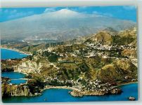 98039 Taormina - Fliegeraufnahme Taormina Bella