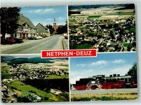 57250 W5902 Netphen - Dampflokomotive Gasthaus Schwimmbad