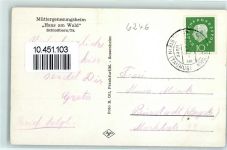 61479 W6246 Schloßborn - Müttergenesungsheim Haus am Wald Speiseraum