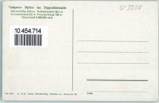 01744 O8230 Dippoldiswalde - Talsperre Malter Segelboot Ausflugsschiff Ruderboot Gasthaus zur Talsperre