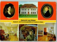 15230 O1200 Frankfurt , Oder - Heinrich von Kleist Wilhelmine von Zenge Ausstellungsräume im Haus Kleist