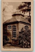 42549 W5620 Langenberg , Rheinl - Altbergische Bürgerhäuser Gartenhaus