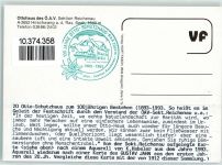 Ottohaus - Beschreibung aufgeklebt sign. K. Haberler Hüttenstempel