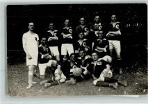 Gruppenfoto ca 1920 AK Fußballmannschaft Foto AK