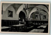 85298 W8069 Scheyern - Klosterschenke Gastraum Kreuz Blumenstrauß