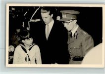 1953 König Belgien mit Brüdern AK Adel Belgien