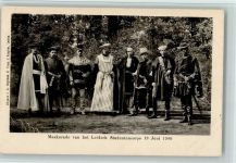 Maskerade 1900 - Leidsch Studentencorps AK Studentika