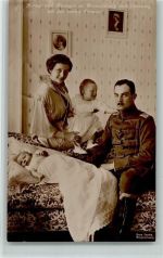 Ernst August mit Familie, gute Erhaltung AK Adel Braunschweig Foto AK