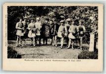 Maskerade 1900 - Leidsch Studentencorps AK Studentika