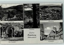 57392 W5948 Fredeburg , Sauerl - Drei Buchen Kirchplatz Rimberg